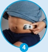 תמונה של אדם ממקפ את אביזר ההזרקה